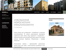 Tablet Screenshot of komes.net.pl